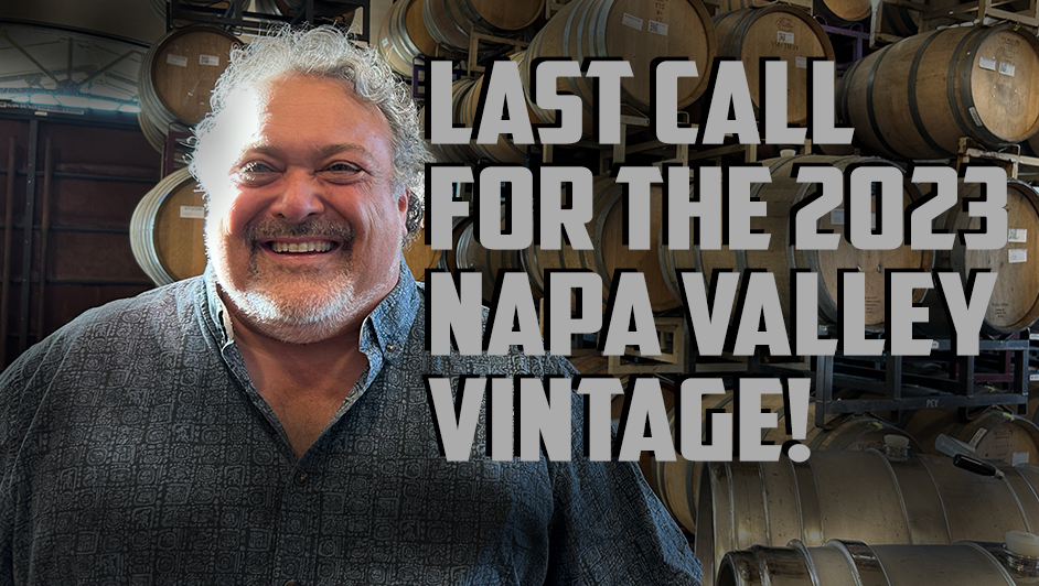 Last call for 2023 grapes in Napa Valley! Timothy Milos from RD Winery gives an update!