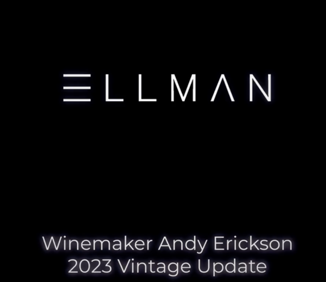 Andy Erickson, winemaker at ELLMAN, gives us an update in July 23 from Atlas Peak area. #2023vintage